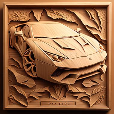 3D модель Lamborghini Reventn (STL)